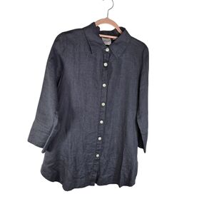 Aiden Lane Linen Button Up Shirt